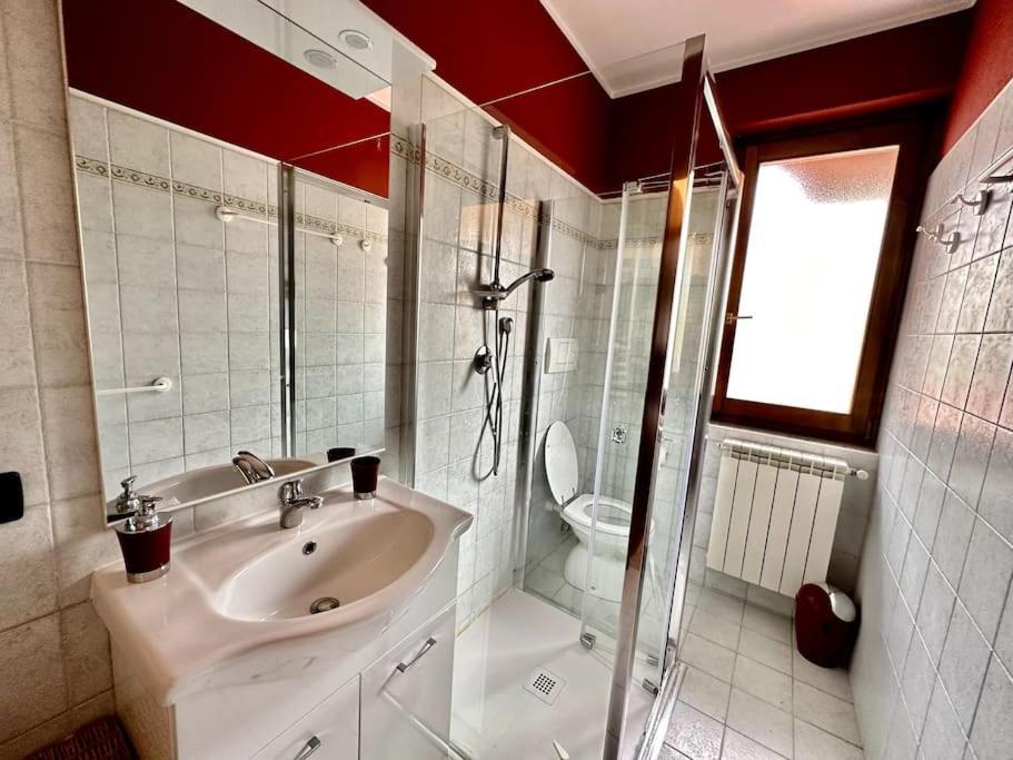 3Br Villetta Con Panoramica Sul Lago Nesso Exterior foto