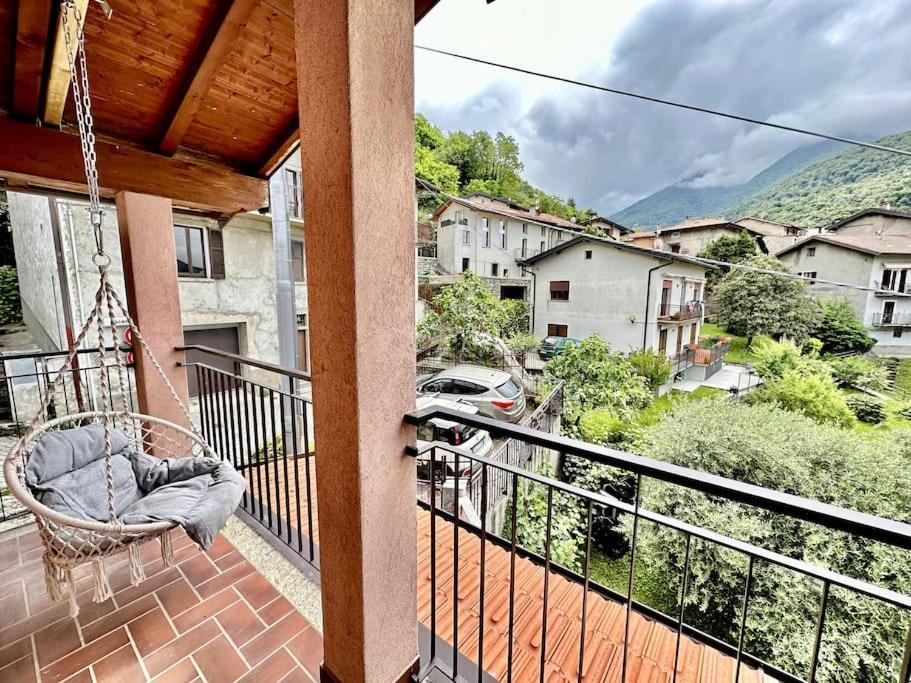 3Br Villetta Con Panoramica Sul Lago Nesso Exterior foto